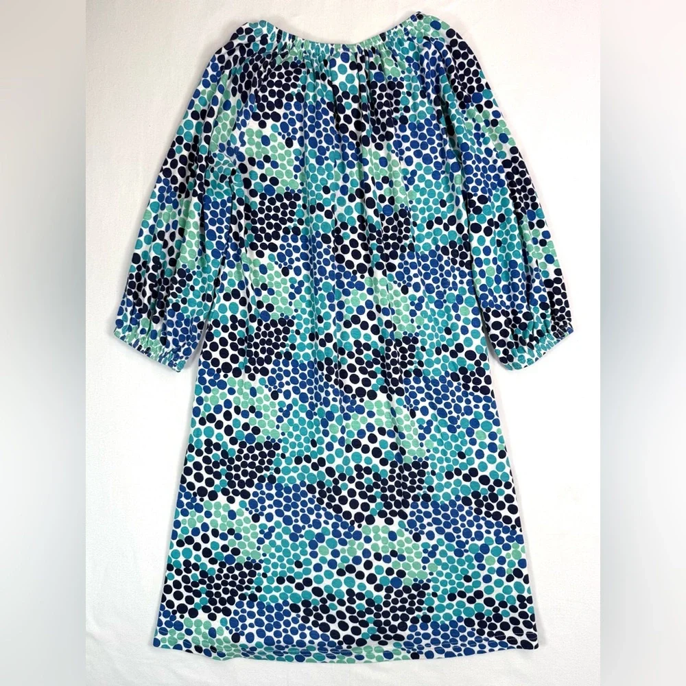 GYMBOREE Girls Dot Print Dress 10 2017 Preppy‎ Mod Coastal Cottagecore Whimsical
